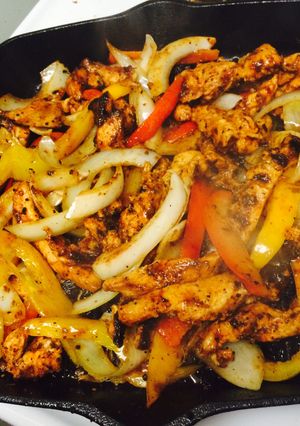 A picture of Chicken fajita.