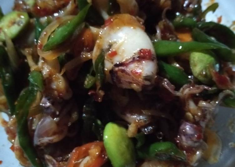 Resep Oseng Cumi Mercon Lezat