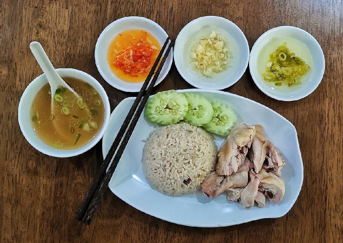 Nasi Ayam Hainan Rice Cooker