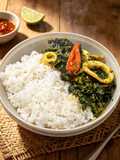 Tumis Daun Singkong Cumi