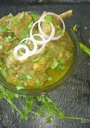 A picture of Chicken Cafreal/Goan Style chicken recipe.