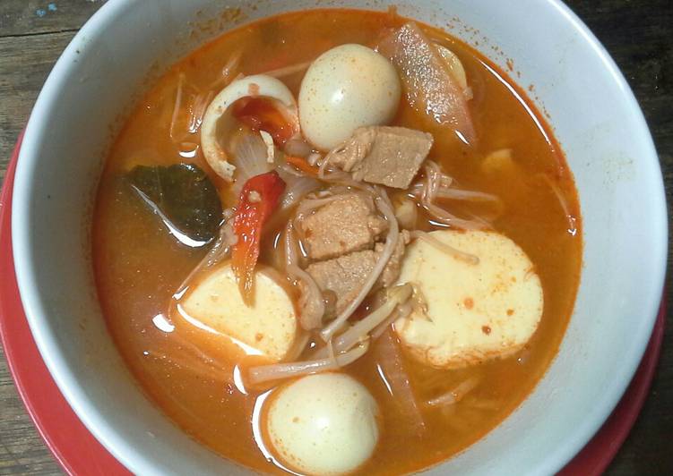 Resep Sup Tom Yam Simple yang nikmat