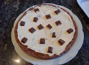Una foto de Tarta kinder