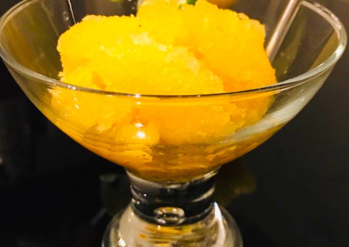 Orange Granita