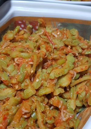Foto resep Tumis Parti (Pare Teri) Bebas Kepahitan Hidup ala Bumil