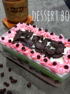 Foto resep Dessert Box dengan vla coklat