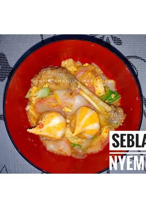 Foto resep Seblak Nyemek