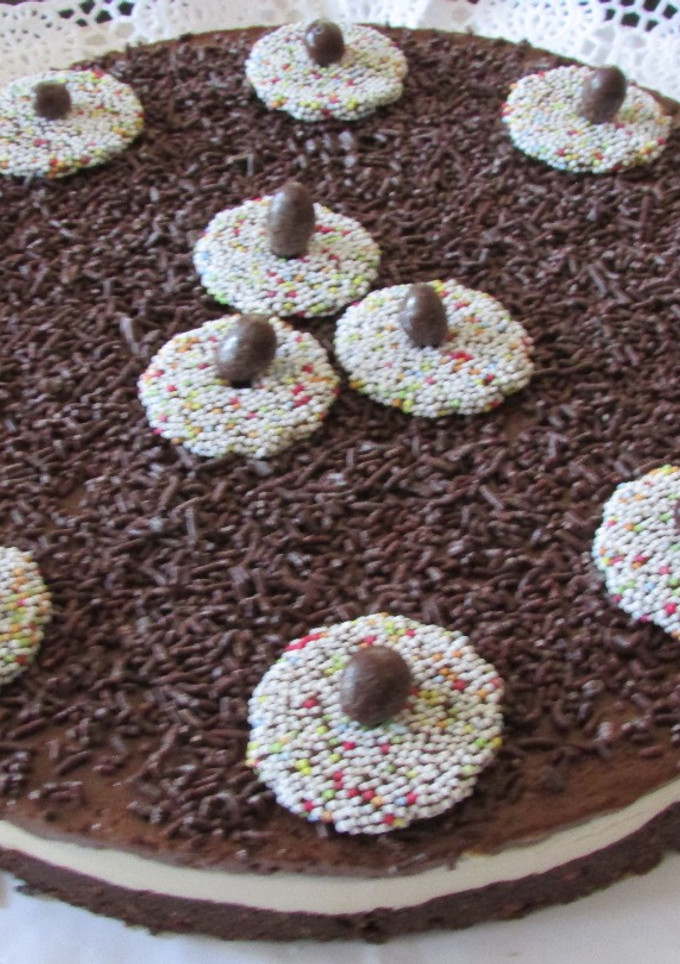 Una foto de Tarta de 2 chocolates
