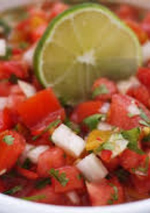 A picture of Fresh Tomato Salsa.