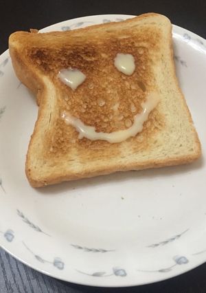 Una foto de Pan feliz. 