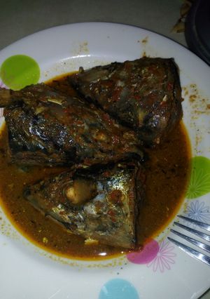 A picture of Fish head pappe soup.