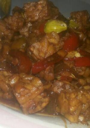 Foto resep Tempe pete kecap