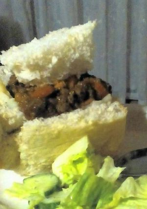 A picture of Ground Beef and Mashed Potatoes Quarter.