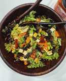 韓國泡菜豆乾沙拉 Kimchi and Smoked Tofu Salad