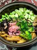 Poke bowl (vegetarian)