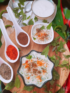 A picture of Bathua Raita.