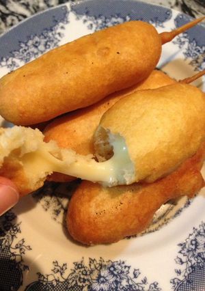 Foto resep Simple Cheesey Corndog
