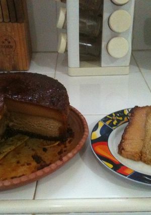 Una foto de Panetela Flan