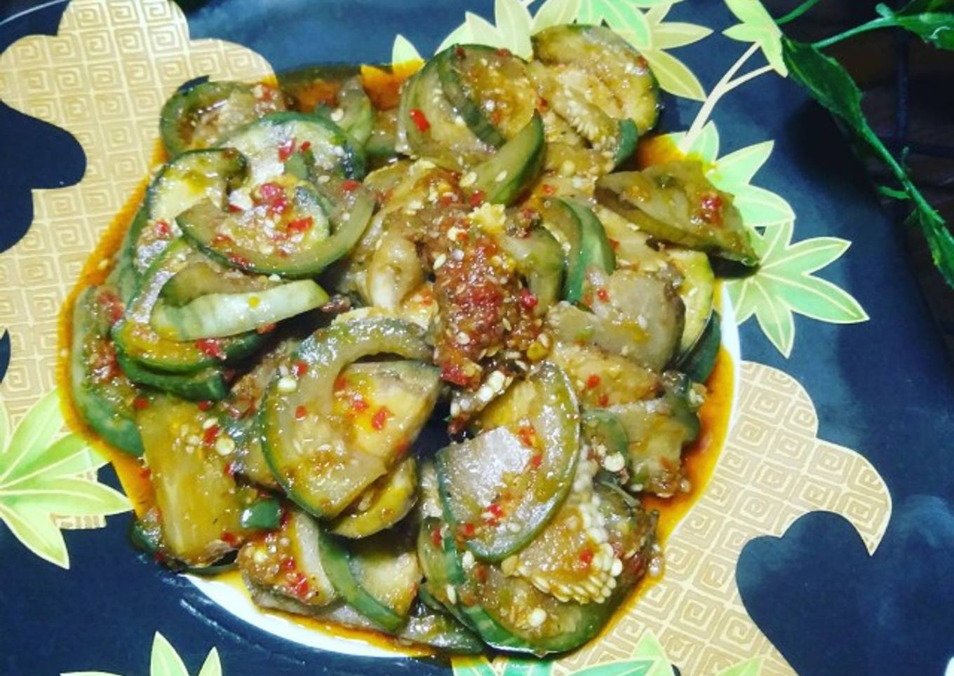 Sambal terong pedas poll