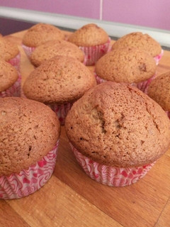 Una foto de Muffins de Nutella