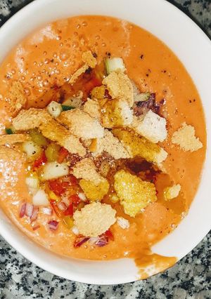 Una foto de Gazpacho