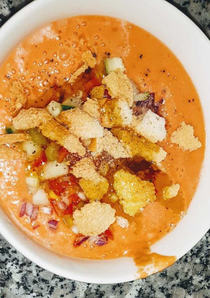 Una foto de Gazpacho
