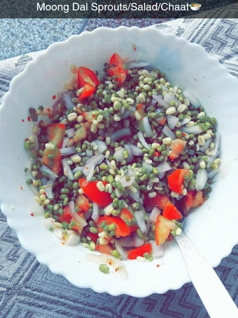 Easy Steps Prepare Recipes Moong Sprouts/Salad/ Chaat the Delicious Perfect.