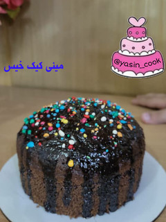 عکسی از دستور مینی کیک خیس شکلاتی