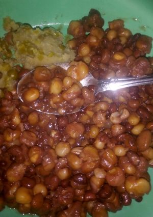 A picture of Maize kunde... Githeri kind.