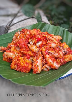 Foto resep Cumi Asin & Tempe Balado
