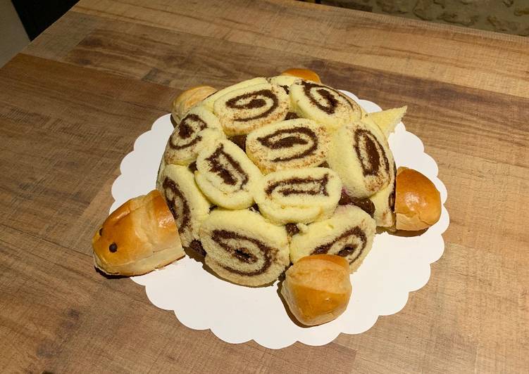 Recette De Le gâteau tortue rigolo