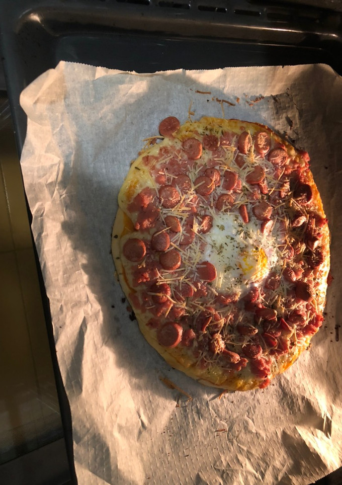 Una foto de Pizza casera