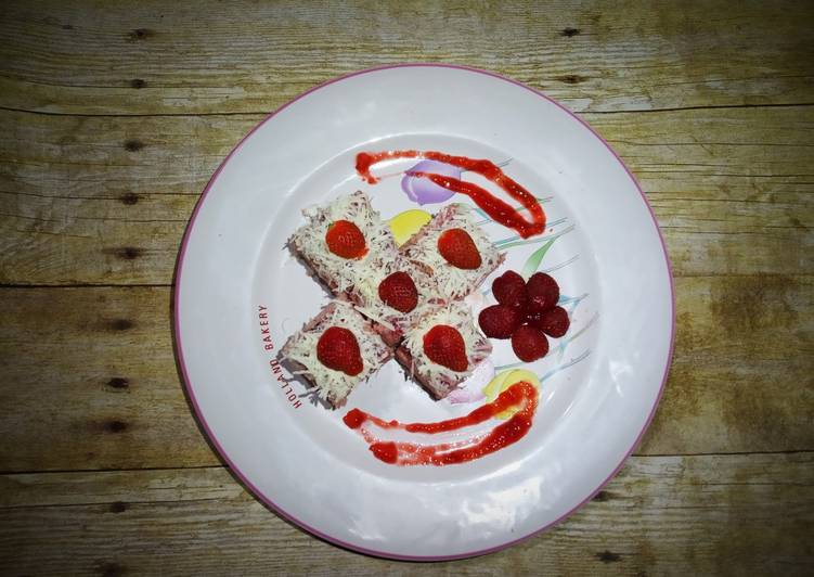 Resep: Ogura strawberry enak dan mudah