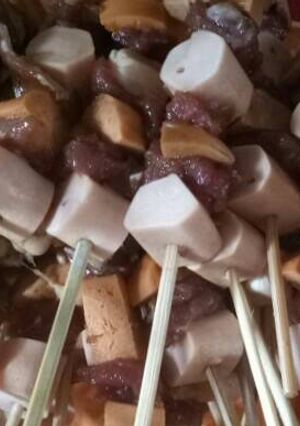 Foto resep BBQ daging sosis