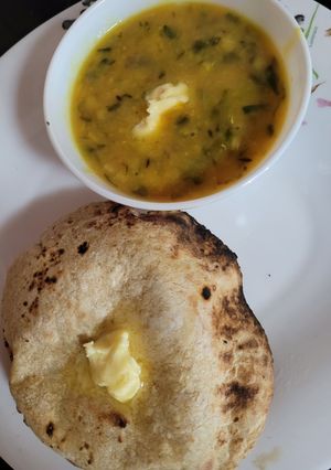 A picture of Methi daal.