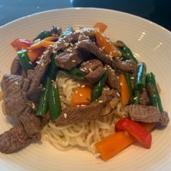 A picture of Beef Stir Fry.