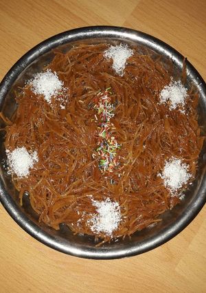 صورة لوصفة حلوة شعرية 😍