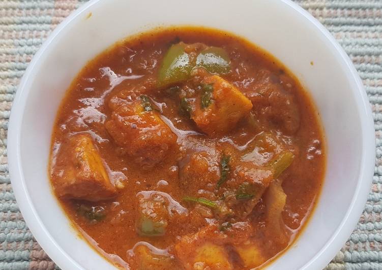 Kadai paneer