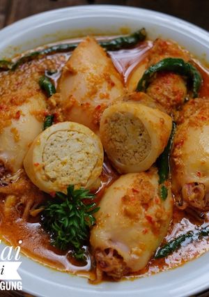 Foto resep Gulai cumi isi tahu