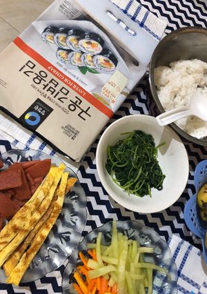 Foto resep Kimbab