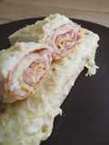 Savory Crêpes with Béchamel and Ham 🤤