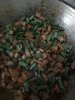 Foto resep Tumis kacang panjang tempe