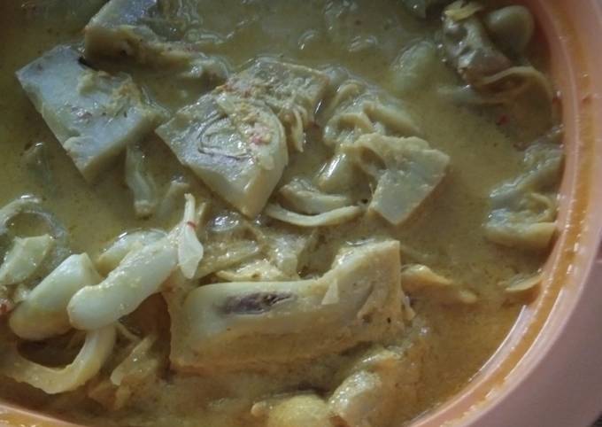 Anti Ribet, Buat Gori gule kuning mak absor Bahan Sederhana