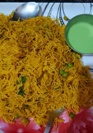 A picture of Savory Vermicelli (Namkeen Jave).