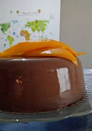 Foto resep Puding brownis padat