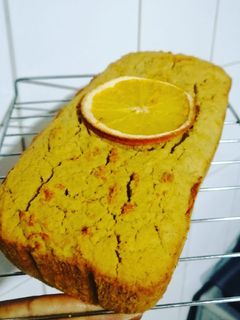 Una foto de Bizcocho de naranja keto