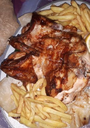 صورة لوصفة دجاج مشوي بالفرن 😋