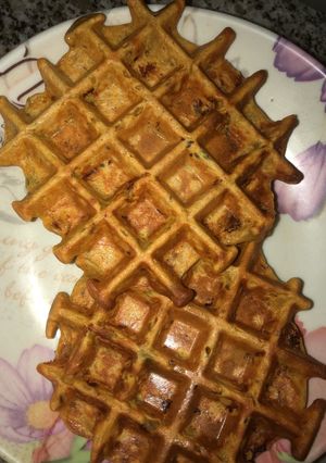 A picture of Protein rich waffle.
