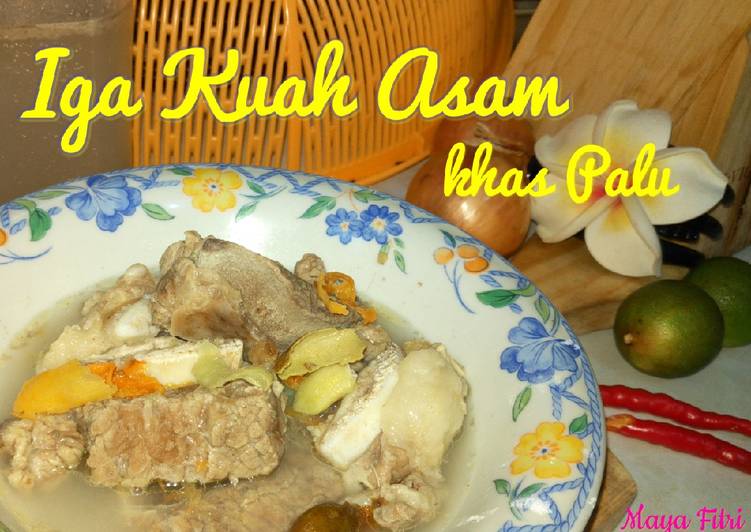 Uvempoi / Kaledo / Iga kuah asam khas Palu