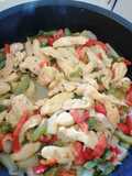 Fajitas de pollo